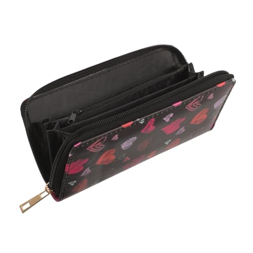 TOVINANNA Damen Langbörse mit Herzmotiv Große Kapazität Multifunktionale Kartenhalter Geldbörse aus Pu Leicht und Kompakt für Alltag und Reisen Stilvolles Portemonnaie für Frauen TOVINANNA Damen Langbörse mit Herzmotiv Große Kapazität Multifunktionale Kartenhalter Geldbörse aus Pu Leicht und Kompakt für Alltag und Reisen Stilvolles Portemonnaie für Frauen von TOVINANNA