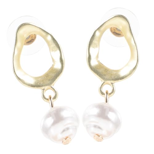 TOVINANNA Damen Ohrringe mit Natürlicher Süßwasserperle Vintage inspiriert Modische Dangle Ohrhänger Silberfarbene Legierung Komfortabel und Stilvoll für Frauen und Mädchen TOVINANNA Damen Ohrringe mit Natürlicher Süßwasserperle Vintage inspiriert Modische Dangle Ohrhänger Silberfarbene Legierung Komfortabel und Stilvoll für Frauen und Mädchen von TOVINANNA