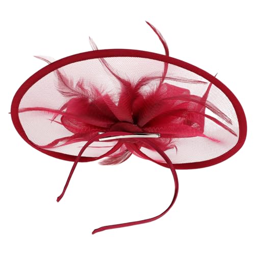 TOVINANNA Einzigartiger Kopfschmuck Für Damen Teeparty-hut Elegantes Accessoire Für Modisches Kleid von TOVINANNA