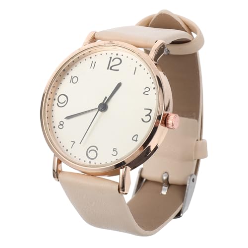 TOVINANNA Damenuhr Aus Lederband Modische Armbanduhr Für Damen Stilvolle Designuhr Praktische Uhr Für Alltag Und Partys Verstellbarer Riemen von TOVINANNA