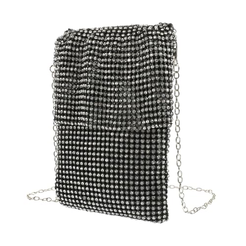 TOVINANNA Dekorative Abendtasche für Damen Clutch mit Strassbesatz Tragbare Kosmetik Aufbewahrung für Urlaub Shopping und Alltag Organisiert für Lippenstifte TOVINANNA Dekorative Abendtasche für Damen Clutch mit Strassbesatz Tragbare Kosmetik Aufbewahrung für Urlaub Shopping und Alltag Organisiert für Lippenstifte von TOVINANNA