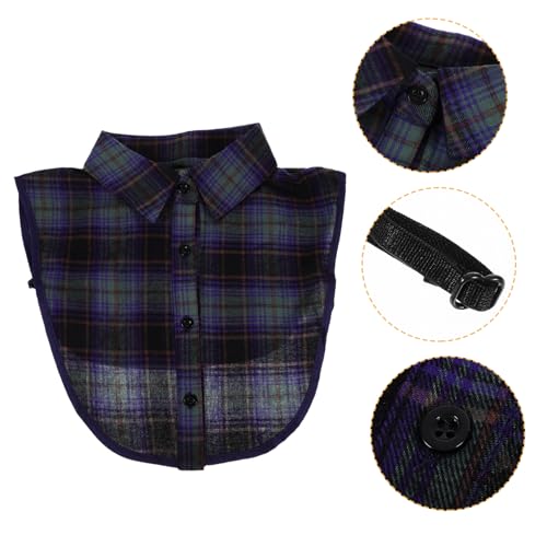 TOVINANNA Detachable Fake Collar für Damen Abnehmbarer Blusenkragen für Pullover Kleider Leichter Verstellbarer Krageneinsatz für Eleganten Look von TOVINANNA