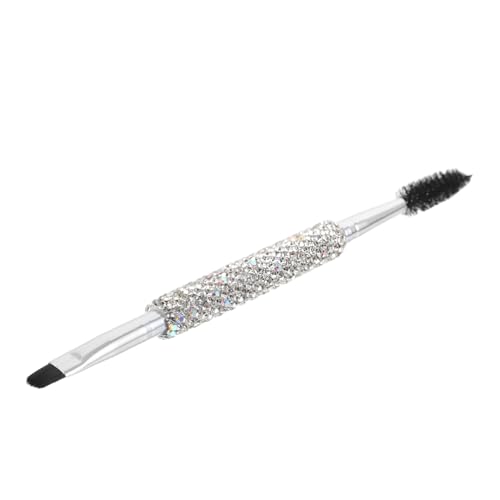 TOVINANNA Doppelseitiger Pinsel mit Abgewinkeltem Kopf für Präzises Augenbrauenstyling und Wimpern Mascara Anwendungelegantes Design von TOVINANNA