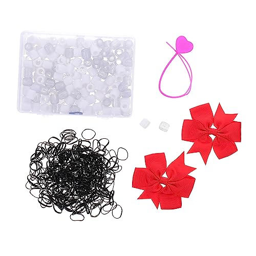 TOVINANNA Dreadlocks Ring Haarschnallen Diy Haarschlauch Perlen Für Haare Zopfringe Flechtaccessoires von TOVINANNA