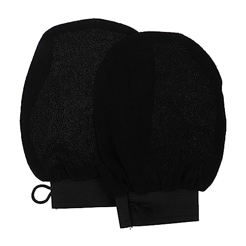 TOVINANNA Dusch Peeling Handschuh Badehandschuh Peeling Körper Spa Handschuhe Aus Fasermaterial Für Männer Und Frauen Mit Exquisiter Verarbeitung von TOVINANNA