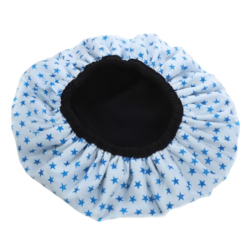 TOVINANNA Duschhaube Für Damen Dreilagige Badekappe Und Wiederverwendbar Für Langes Haar Aus Mikrofaser Peva Und Satin von TOVINANNA