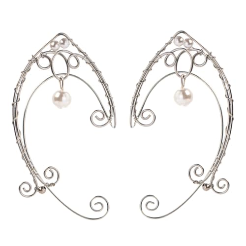 TOVINANNA Ear Ohrclips Damen Kupfer Ohrschmuck Nicht Durchbohrt Komfortabel Modisch Persönlichkeitsschmuck Elegant für Frauen Mädchen von TOVINANNA