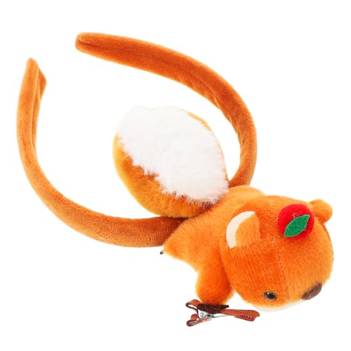 TOVINANNA Eichhörnchen Haarreif Lustiges Tier Stirnband für Kostüme und Partys und für Hochzeiten Geburtstagsfeiern und Festivals von TOVINANNA