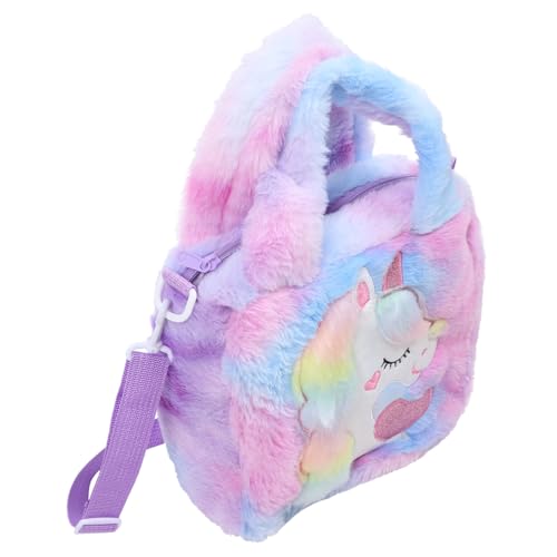 TOVINANNA Umhängetasche Einhorn für Kinder Plüsch Leicht Cartoon Design für Reisen und Alltag TOVINANNA Umhängetasche Einhorn für Kinder Plüsch Leicht Cartoon Design für Reisen und Alltag von TOVINANNA