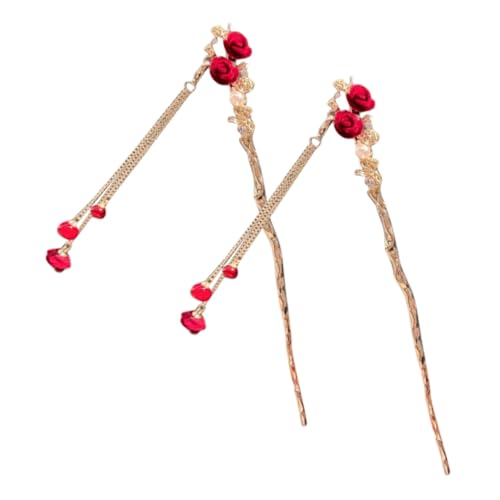 TOVINANNA Einzigartige Haarnadel Haarstab Elegantes Haar-accessoire Für Frauen 2 Stück Für Besondere Anlässe von TOVINANNA