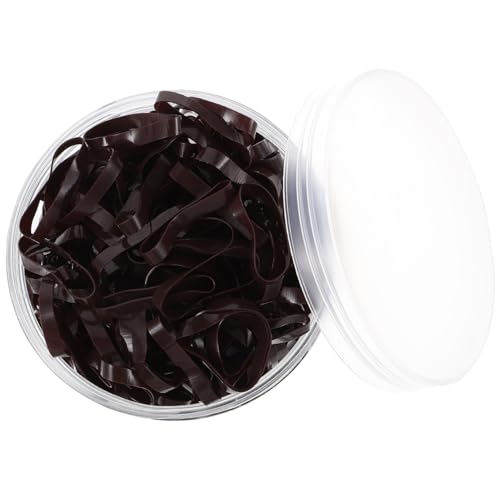 TOVINANNA 500 Stück Einweg-haargummis – Elastische Haarbänder – Haargummis Für Mädchen – Dehnbar Für Pferdeschwanz Und Dutt von TOVINANNA