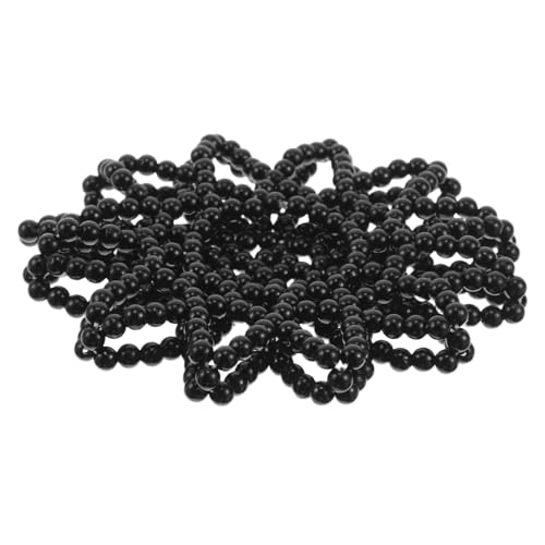 TOVINANNA Perlen-haarnetz Häkel-haarnetz Mit Perlen Elastische Haarnetzabdeckung Haarnetz Für Frauen Und Mädchen Tanzen Skaten Perle Zubehör Haar Perle Seil Für Haar Häkeln von TOVINANNA