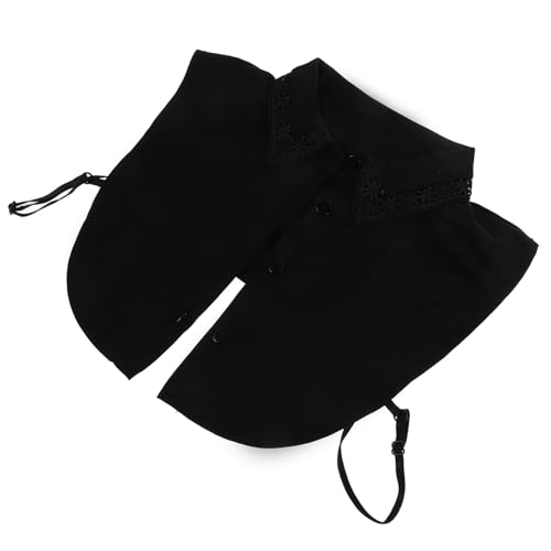 TOVINANNA Eleganter Abnehmbarer Spitzenkragen für Frauen Modischer Fake Collar für Blusen und Pullover Dekorativer Kragen mit Filigranen Details und Modernem Design zur Aufwertung Ihrer von TOVINANNA
