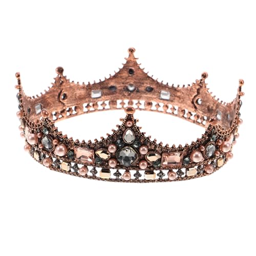TOVINANNA Elegantes Haarband für Hochzeiten Abschlussbälle Besondere Anlässe Glänzende Tiara für Damen Königinnen Anpassbar für Verschiedene Hochzeitsstile Frisuren von TOVINANNA
