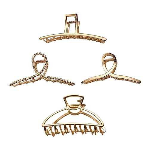 TOVINANNA 4 Stück Große Haarklammern Für Frauen Make up Haarspangen Stilvolles Design Für Dickes Und Dünnes Haar Vielseitig Einsetzbar von TOVINANNA
