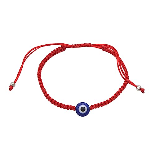 TOVINANNA Schutz Evil Eye Charm Handgelenkskette Verstellbares Webarmband Schmuck Armband Mit Bösem Blauen Auge Für Damen von TOVINANNA