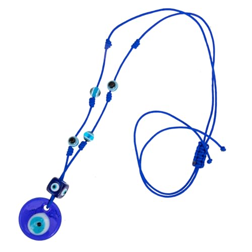 TOVINANNA Evil Eye Clavicle Kette für Männer Verstellbare Halskette mit Blauem Augenanhänger Modisches Accessoire für Langlebiges Glasmaterial Perfektes für Geburtstage und Besondere Anlässe TOVINANNA Evil Eye Clavicle Kette für Männer Verstellbare Halskette mit Blauem Augenanhänger Modisches Accessoire für Langlebiges Glasmaterial Perfektes für Geburtstage und Besondere Anlässe von TOVINANNA