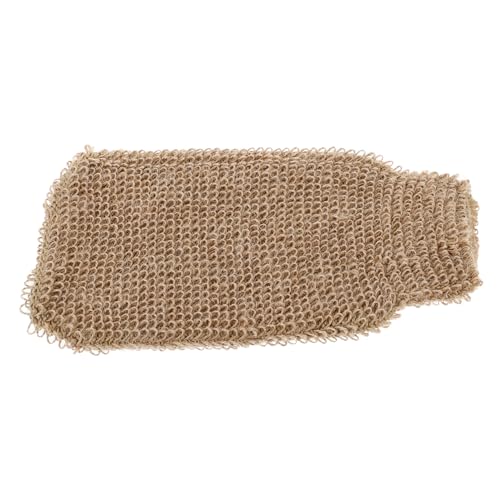 TOVINANNA Exfolierende Jute-handschuhe Für Sanftes Körperpeeling Natürliche Duschhandschuhe Für Effektives Exfolieren Und Massieren Geeignet Für Frauen Und Männer von TOVINANNA