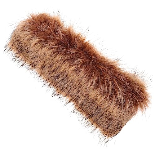TOVINANNA Stirnband Aus Kunstfell Pelz-ohrwärmer Für Damen Winterstirnband Geschmeidiges Pelz-haarband Stilvolles Stirnband Für Kaltes Wetter von TOVINANNA