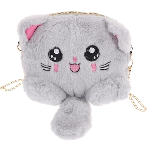 TOVINANNA Flauschige Katzen Umhängetasche für Damen Stylische Plüsch Schultertasche im Kaninchen Design Klein Tragbar für Alltag und Freizeit Hochwertige Handtasche für Mütter Freundinnen TOVINANNA Flauschige Katzen Umhängetasche für Damen Stylische Plüsch Schultertasche im Kaninchen Design Klein Tragbar für Alltag und Freizeit Hochwertige Handtasche für Mütter Freundinnen von TOVINANNA