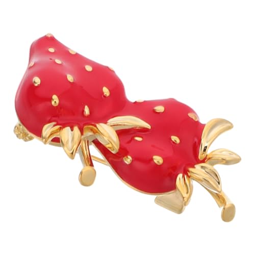 TOVINANNA Frauen Brosche mit Fruchtigem Design für Kleidung Rucksack und Hüte Vielseitiges Accessoire für Partys und Besondere Anlässe von TOVINANNA