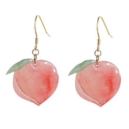 TOVINANNA Pfirsich-design Ohrhänger Für Damen Schmuckohrhänger Aus Langlebigem Material Leichtgewichtig Für Unterwegs Einzigartig Für Frauen TOVINANNA Pfirsich-design Ohrhänger Für Damen Schmuckohrhänger Aus Langlebigem Material Leichtgewichtig Für Unterwegs Einzigartig Für Frauen von TOVINANNA