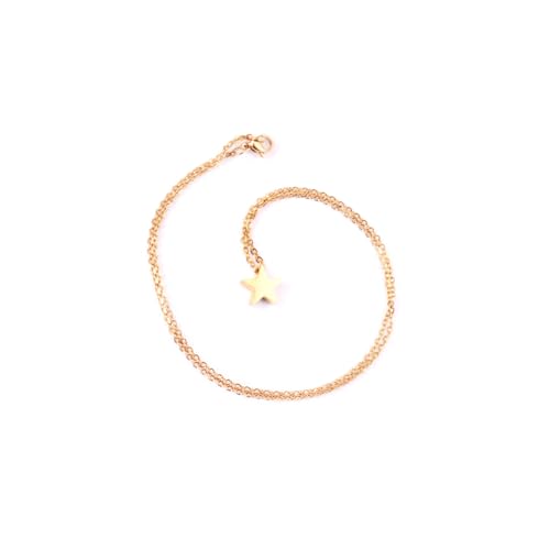 TOVINANNA Fünfzackiger Sternanhänger Halskette für Damen Kreative Clavicle Chain im Vintage Stil für Party Geburtstag und Tägliches Tragen Gold TOVINANNA Fünfzackiger Sternanhänger Halskette für Damen Kreative Clavicle Chain im Vintage Stil für Party Geburtstag und Tägliches Tragen Gold von TOVINANNA