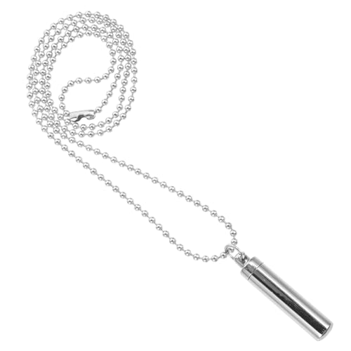 TOVINANNA Gedenkhalsanhänger Minimalistischer Zylinder Urnen Anhänger für Andenken Passender Schmuck für Damen und Herren von TOVINANNA