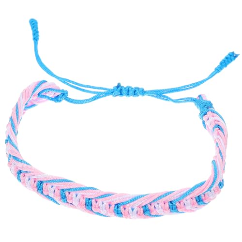 TOVINANNA Geflochtenes Armband für Verstellbares Lgbt Pride Handgefertigtes Armband Farbenfroher Schmuck für Männer Frauen Modisches Accessoire für Tag von TOVINANNA