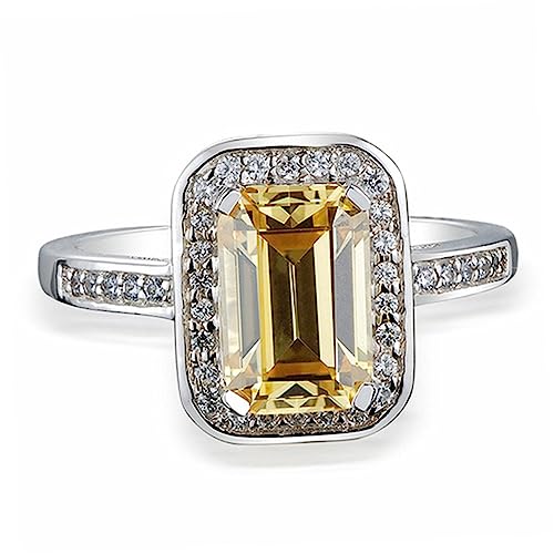 TOVINANNA Strassringe Für Frauen Offene Silberringe Verstellbare Verlobungsringe Party Und Hochzeitsaccessoires Alltagsringe Für Damen von TOVINANNA