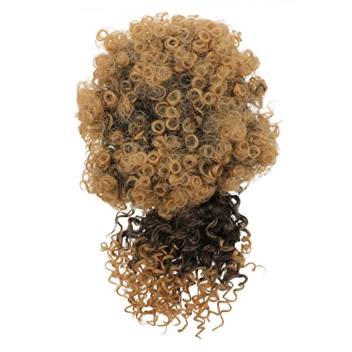 TOVINANNA Haarteile Für Frauen Afro-lockenperücke Mit Gewellter Perücke Haarknoten Für Party Cosplay Synthetische Perücken von TOVINANNA