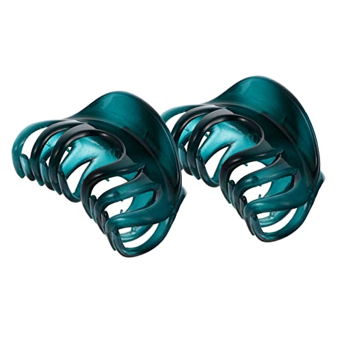 TOVINANNA 2stücke Große Haarklammer Acryl Haar Klaue Clips Modische Frauen Haar Klemmen Rutschfest Sicher von TOVINANNA