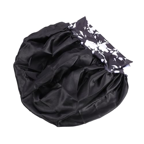 TOVINANNA Satin Elastische Schlafmütze Haarhaube Für Frauen Duschhaube Schlafmütze Zum Schutz Vor Verknoten Bei Gesicht Waschen Und Baden von TOVINANNA