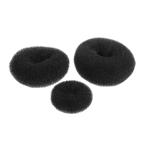 TOVINANNA Haar-Dutt-Maker 3 Stück Donut-Brötchen Für Frauen Und ädchen Ballett-Dutt-Set Für Langes Haar Haar-Accessoires Haar-Donuts Für Dutts von TOVINANNA