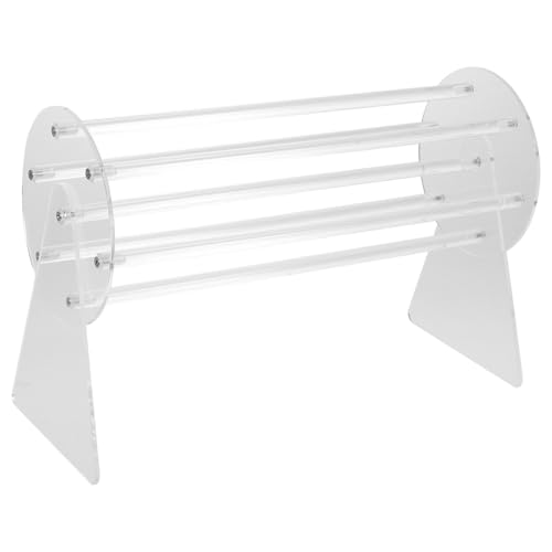 TOVINANNA Clip Organizer Aus Praktischer Aufbewahrungsständer Für Haarklammern Und Haaraccessoires Für Einsatz Im Salon Hause Transparent Und Stabil von TOVINANNA