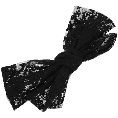 TOVINANNA Niedliche Haarschleifen-clips für Frauen Solide Schleife Haarspange Spitzen-blumen-stirnband für Mädchen von TOVINANNA