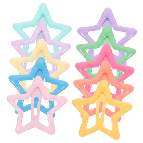 TOVINANNA Haarschmuck Für Mädchen 10 Stück Stern-haarspangen Metall-haarnadeln Für Partys Und Anlässe von TOVINANNA