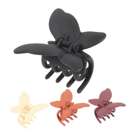 TOVINANNA 4 Stück Schmetterlings-haarspange Haarhalter Klemme Für Frauen Männer Jungen Und Mädchen Stilvolles Haar-styling-tool von TOVINANNA