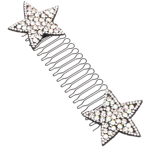TOVINANNA Stern Haarspangen Haarkamm Für Damen Tragbarer Haarfixierer Haarschmuck Für Mädchen Haarnadel Clip Für Styling von TOVINANNA