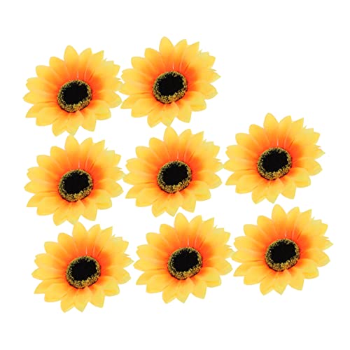 TOVINANNA 8stücke Kunst-sonnenblumen Haarnadeln Mädchen Haarspangen Blumen Clips Für Strand Sommer Party Alltag Junge Mädchen Leicht Tragen von TOVINANNA