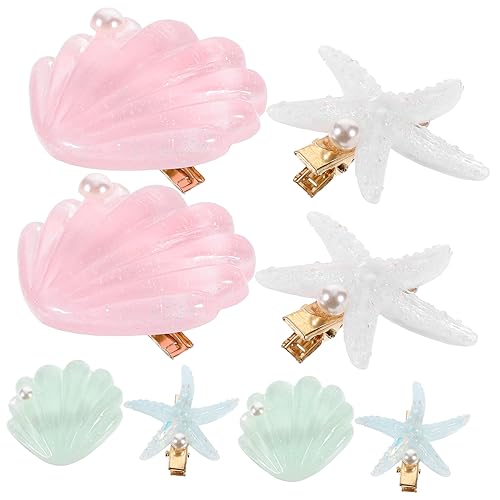 TOVINANNA Haarspangen-set Für Mädchen – 4 Paar Sternförmige Haarnadeln Ohne Haarnadel Für Mädchen Haar-accessoires Sicheres Material Perfekt Für Partys Geburtstage von TOVINANNA