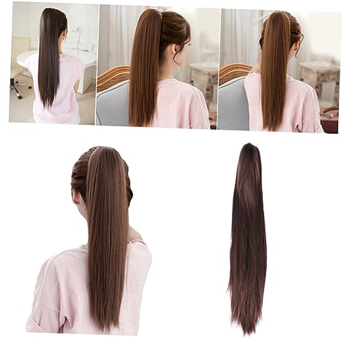TOVINANNA Haarverlängerungsbacken spaß hair extension ponytail beanie hairextension perücke langhaar perücken Hochtemperaturfaserperücke Frauen lange Perücke Kiefer Perücke Brown TOVINANNA Haarverlängerungsbacken spaß hair extension ponytail beanie hairextension perücke langhaar perücken Hochtemperaturfaserperücke Frauen lange Perücke Kiefer Perücke Brown von TOVINANNA