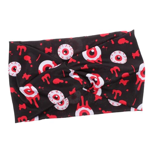 TOVINANNA Halloween Haarband Mit Blutigen Augen Elastisches Bedrucktes Stirnband Für Und Mädchen Für Cosplay Und Partys Stylisches Accessoire Für Gruselige Anlässe von TOVINANNA