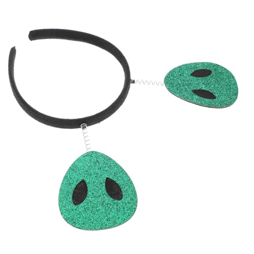 TOVINANNA Halloween Haarreif mit Glitzerantennen Einzigartiges Kopfschmuck Accessoire für Erwachsene Karneval Halloween Partys von TOVINANNA
