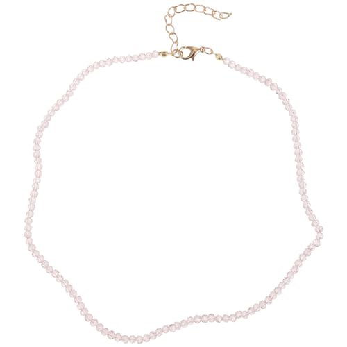 TOVINANNA Halskette Für Frauen Und Mädchen Verstellbare Choker Mit Feinem Rosa Design Modisches Schmuckstück Für Hochzeiten Partys Und Geschenkanlässe von TOVINANNA