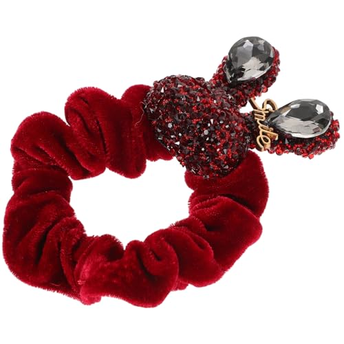 TOVINANNA Herbst-haargummis Aus Velours Mit Verstellbaren Haargummis Glitzernden Strasssteinen Und Bezauberndem Kaninchendesign Für Damen Elastische Haargummis Zum Tanzen Für TOVINANNA Herbst-haargummis Aus Velours Mit Verstellbaren Haargummis Glitzernden Strasssteinen Und Bezauberndem Kaninchendesign Für Damen Elastische Haargummis Zum Tanzen Für von TOVINANNA