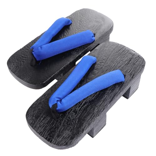 TOVINANNA Herren Clogs Sommer Pantoletten Holzoptik Zwei Slipper Bequeme Casual Hausschuhe für Freizeit Party Outdoor von TOVINANNA