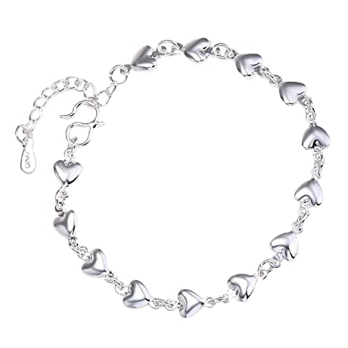 TOVINANNA Herzarmband für Damen Handgelenkskette mit Einzigartigem für Weihnachten Geburtstage Besondere Anlässe Leicht Tragbar von TOVINANNA