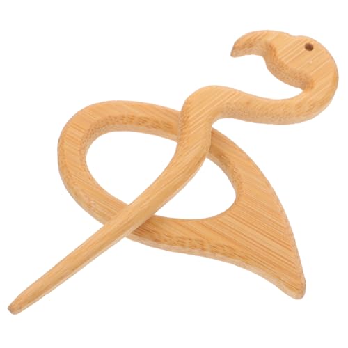 TOVINANNA Holzbrosche für Damen Kreative Anstecknadel für Kleider Schals Hüte Robustes Design für Formelle Anlässe Freizeit Dekorative Brosche von TOVINANNA