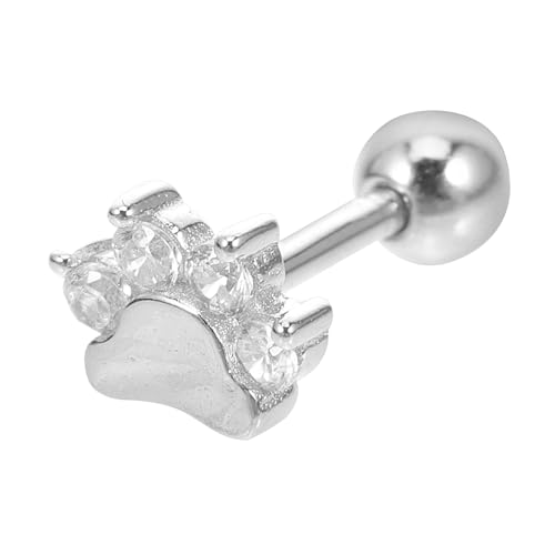 TOVINANNA Hundepfoten Ohrringe mit Strass für Frauen Ohrringe für Hundeliebhaber für Hochzeiten Geburtstage und Besondere Anlässe Must Have Schmuckstück für Outfit von TOVINANNA